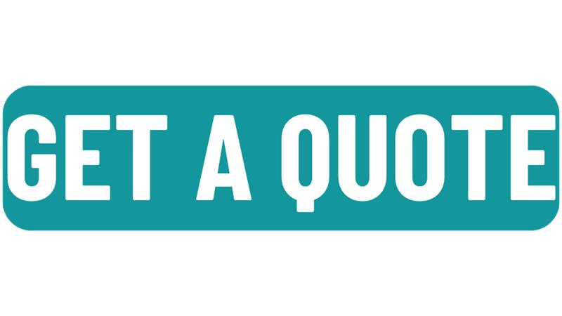 Get a quote button for Neill Insurance—teal call-to-action graphic encouraging Roanoke homeowners to request home insurance quotes online.
